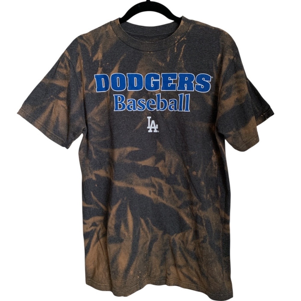 Dodgers Baseball LA Tee Youth XL Acid Wash T-Shirt 2025 WORLD SERIES WINNER